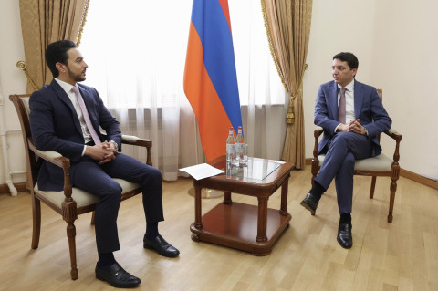 Vahe Hovhannisyan and Ambassador of Qatar discussed prospects for expanding bilateral economic cooperation