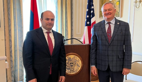 Քննարկվել են դեսպան Նարեկ Մկրտչյանի՝ Յուտա աշխատանքային այցի արդյունքներն ու ձեռք բերված պայմանավորվածությունները
