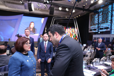 Alen Simonyan İstanbulda Parlamentlərarası Birliyin 152-ci Assambleyasında iştirak edir