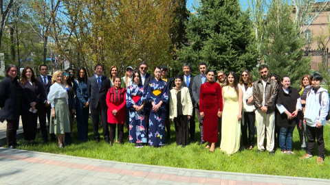 Ազգային ժողովի այգում նշվել է Հանամիի տոնը