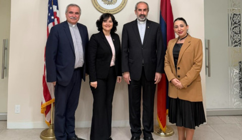 Հյուպատոս Աննա Ավետիսյանը Հյուսիսային Ամերիկայի Հայ Ավետարանական միության նախարարի հետ հանդիպմանն ընդգծել է երիտասարդների համար կրթական ծրագրերի կարևորությունը