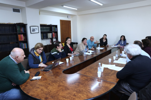 ԿԳՄՍՆ-ում տեղի է ունեցել նախարարին կից ոչ նյութական մշակութային ժառանգության հարցերի մասնագիտական խորհրդի հերթական նիստը