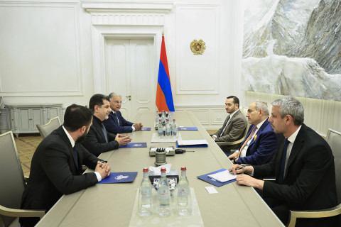 Pashinyan receives NVIDIA vice president, heads of Integra Technologies and ServiceTitan