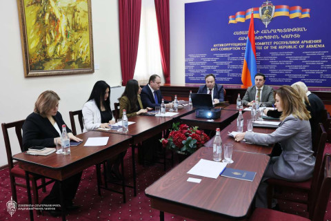 Հակակոռուպցիոն կոմիտեում քննարկվել են 2027-29 թթ․ պետական միջնաժամկետ ծախսերի ծրագրի և 2027-ի բյուջետային հայտի նախագծերը