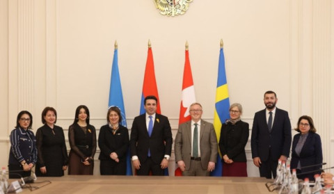 Alen Simonyan participates in UNDP Board Meeting of MAP 2.0 'Fostering Responsiveness, Effectiveness, Transparency and Inclusiveness of Armenian Parliament' Project
