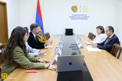 ԱՍՀ նախարարը և J-PAL-ի եվրոպական մասնաճյուղի տնօրենը քննարկել են համագործակցության հարցեր