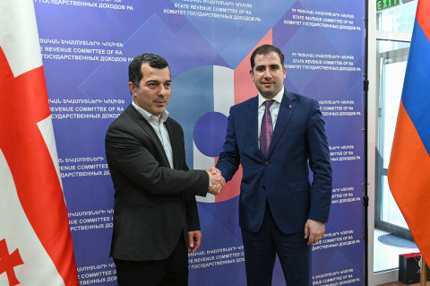 Վրաստանի հետ առևտրաշրջանառությունն ունի ռազմավարական նշանակություն. ՊԵԿ նախագահը իր վրաց գործընկերոջ հետ հանդիպել է Գոգավան անցակետում