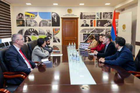 ԿԳՄՍ նախարարը J-PAL-ի եվրոպական մասնաճյուղի տնօրենի հետ քննարկել է համագործակցության հնարավոր ուղղությունները