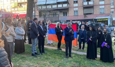 Դեսպան Վլադիմիր Կարապետյանն ընդգծել է ցեղասպանությունների կանխարգելման կարևորությունը․ Ապրիլի 24-ը՝ Հռոմում