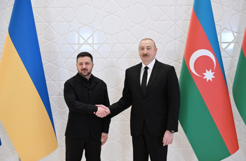 Zelensky met with Aliyev in Gabala
