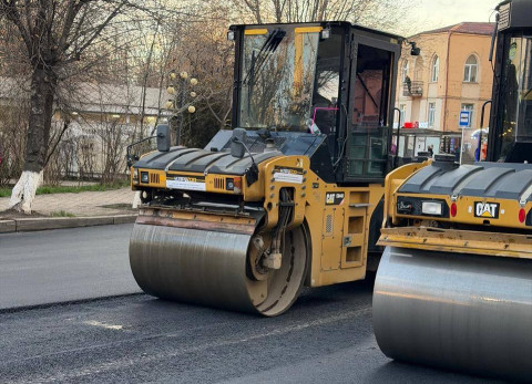 Պետբյուջեի միջոցներով Գյումրիում ասֆալտապատման աշխատանքներ են մեկնարկել
