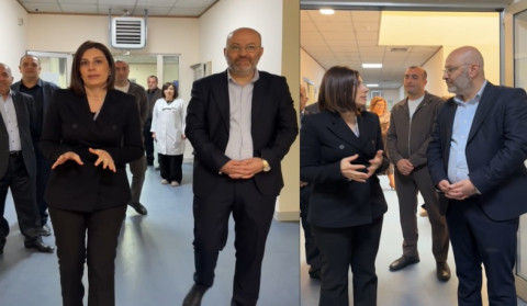 Առողջապահության նախարարն այցելել է Շիրակի մարզի՝ վերանորոգված և բուժսարքավորումներով հագեցած պոլիկլինիկա