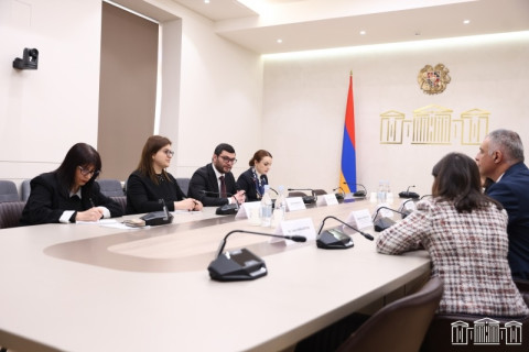 Դավիթ Առաքելյանը ԱԺ-ում ընդունել է «Արևելյան գործընկերության հանրային կառավարման բարեփոխումների տարածաշրջանային ծրագիր III»-ի ղեկավարին