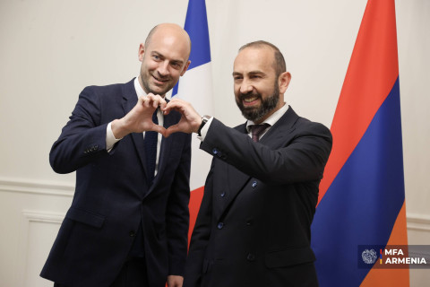 Ararat Mirzoyan and Jean-Noel Barrot discussed steps aimed at developing strategic partnership between Armenia and France