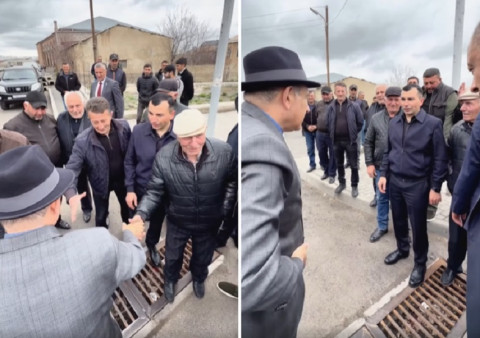 Նիկոլ Փաշինյանը չնախատեսված կանգառ է ունեցել Գանձակ բնակավայրում
