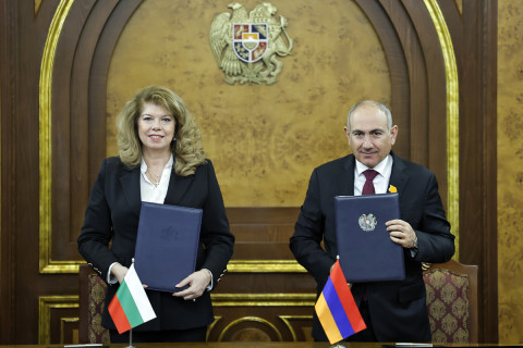 Nikol Pashinyan, Iliana Yotova meet in Armenia. Armenia and Bulgaria sign declaration on strategic partnership