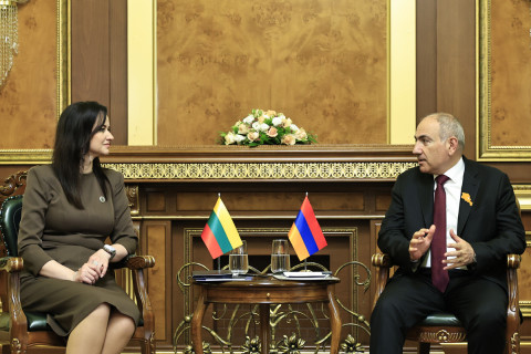 Nikol Pashinyan, Inga Ruginienė discuss prospects for further development of Armenia-Lithuania relations