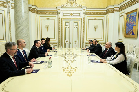 Meeting with Acting Prime Minister of Kosovo Albin Kurti: Nikol Pashinyan posted video