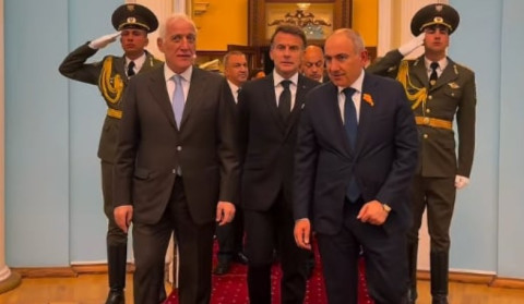 Պետական ընդունելություն Ֆրանսիայի նախագահի պատվին և պարգևատրումներ․ վարչապետը տեսանյութ է հրապարակել