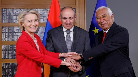 Yaşasın AB-Ermənistan dostluğu: Ursula fon der Leyenin paylaşımı