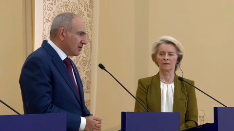 Pashinyan, Costa and von der Leyen make statements summing up the inaugural Armenia-EU summit