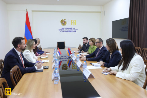 ԱՍՀ նախարարը և Տատյանա Մացուրան քննարկել են կանանց տնտեսական հզորացման, գենդերային հավասարության ապահովման հարցեր