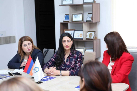 Անահիտ Մանասյանն այցելել է «Ագաթ» ՀԿ․ քննարկվել են հաշմանդամություն ունեցող անձանց իրավունքների ապահովման հետ կապված խնդիրները