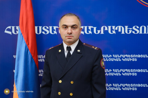 Գագիկ Առաքելյանը նշանակվել է ՀՀ քննչական կոմիտեի Արարատի մարզային քննչական վարչության պետ
