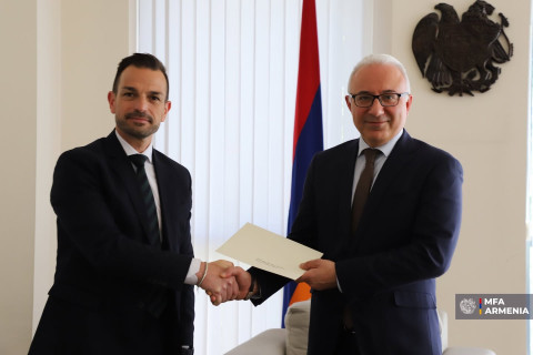 Մալթայի Ինքնիշխան Ուխտի դեսպանն իր հավատարմագրերի պատճենն է հանձնել ՀՀ ԱԳ նախարարի տեղակալին