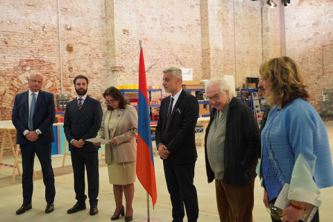 Վենետիկի բիենալեի շրջանակներում տեղի է ունեցել Հայաստանի տաղավարի պաշտոնական բացման արարողությունը