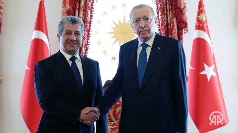 Erdogan and Barzani discussed recent developments in the region