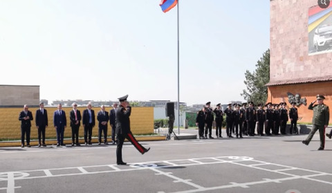 Հանդիսավոր արարողություն՝ ՊՆ ռազմական ոստիկանության կազմավորման 34-րդ տարեդարձի կապակցությամբ