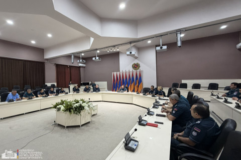 Փրկարար ծառայության տնօրենը հերթական և արտահերթ կոչումներ է շնորհել փրկարարներին