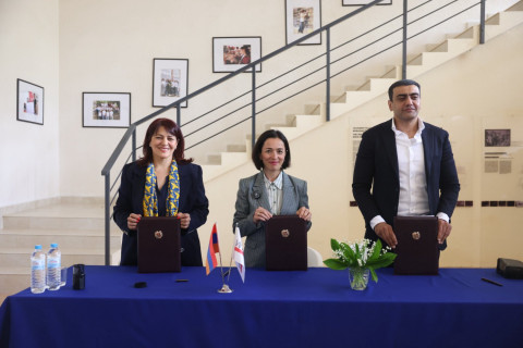 Փոխըմբռնման հուշագիր՝ ԿԳՄՍՆ-ի, Գորիսի համայնքապետարանի և «Վիննեթ Գորիս» զարգացման հիմնադրամի միջև