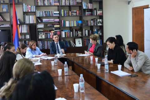 Քննարկվել է երիտասարդության ոլորտի միջնաժամկետ ծախսային ծրագրի հայտի նախագիծը