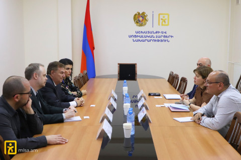 Քննարկվել են սոցիալական պաշտպանության ոլորտի առաջնահերթություններն ու բարեփոխումները․ հանդիպում ԱՍՀՆ-ում