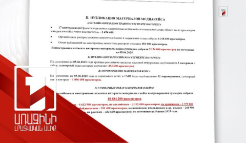 Հայաստանի դեմ հիբրիդային հարձակումները համակարգվում են Կրեմլից. փաստաթուղթ