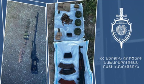 Ապօրինի զենք-զինամթերքի կամավոր հանձնումներ՝ քրեական ոստիկանների բացատրական աշխատանքի արդյունքում