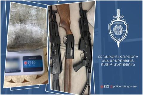 Քրեական ոստիկանները մայրաքաղաքում կատարած խուզարկություններով առանձնապես խոշոր չափերի թմրամիջոց և զենքեր են հայտնաբերել