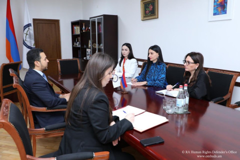ՄԻՊ-ն ու Կատարի դեսպանն ընդգծել են մարդու իրավունքների ոլորտում համագործակցության ընդլայնման հնարավորությունը