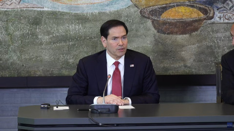 Siz, Baş nazir və bütün Ermənistan komandası Ermənistan üçün daha parlaq və daha müstəqil bir gələcəyin yolunu açırsınız: Rubio