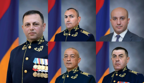 Հանրապետության օրվա առթիվ մի շարք բարձրաստիճան զինվորականների շնորհվել է գեներալ-մայորի կոչում