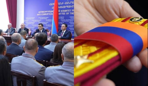 Հակակոռուպցիոն կոմիտեի կոլեգիայի նիստում մի շարք ծառայողներ պարգևատրվել են