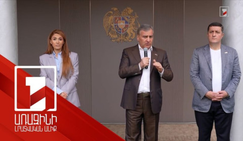 «Ուժեղ Հայաստանի» առաջնորդը հանդիպել է մի խումբ երևանցիների հետ