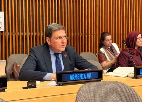 Պարույր Հովհաննիսյանը ECOSOC գործառնական հատվածի շրջանակներում ընդգծել է ուժեղ, պատշաճ ֆինանսավորվող և արձագանքող ՄԱԿ զարգացման համակարգի կարևորությունը