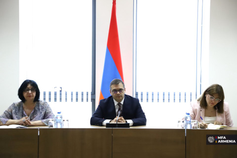 ՀՀ ԱԳ փոխնախարարը Ֆրանկոֆոնիայի դիտորդական առաքելության ղեկավարին է ներկայացրել ընտրական բարեփոխումները