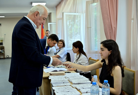 Քվեարկել եմ հանուն խաղաղ, զարգացող, ամուր ու կայուն ապագա ունեցող Հայաստանի Հանրապետության. նախագահ