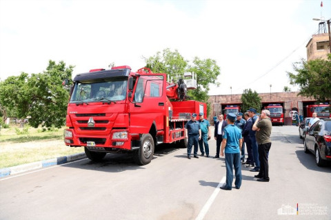 «Հայկական ատոմային էլեկտրակայանի» պահպանության հատուկ հրշեջ ջոկատի ծառայությունը առանձնահատուկ պատասխանատվություն է ենթադրում․ ՓԾ տնօրենն այցելել է փրկարարներին