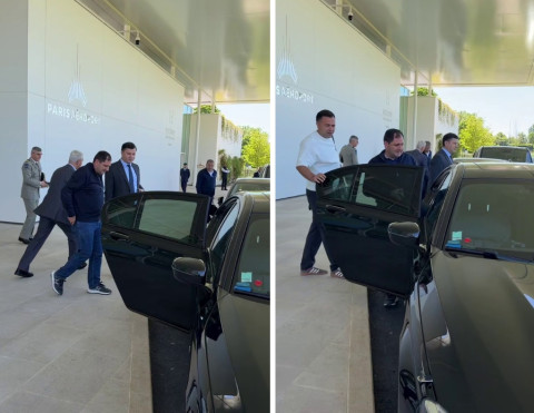 Minister of Defense Suren Papikyan arrives in Paris on working visit