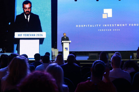 Մեկնարկել է Hospitality Investment Forum Yerevan 2026 միջազգային ներդրումային համաժողովը